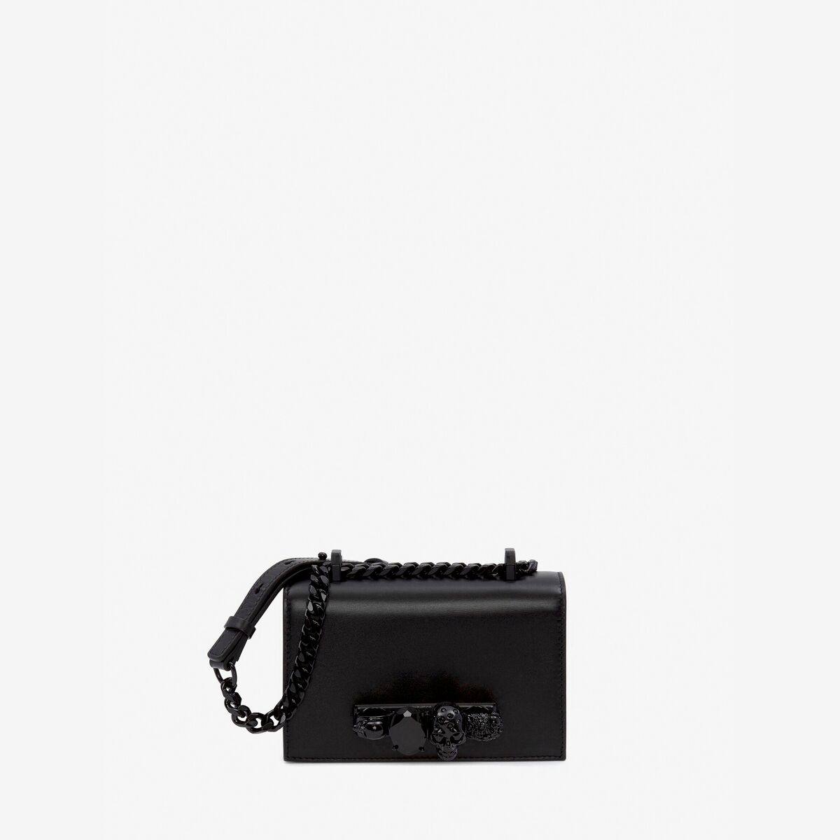 ALEXANDER MCQUEEN - Mini Jewelled Satchel - Item 653134CMO0V1000